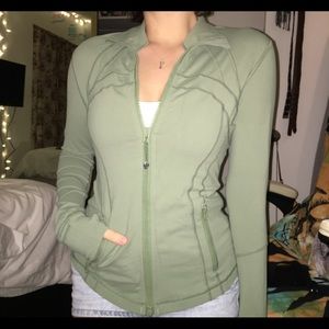green-tea green lululemon sporty jacket